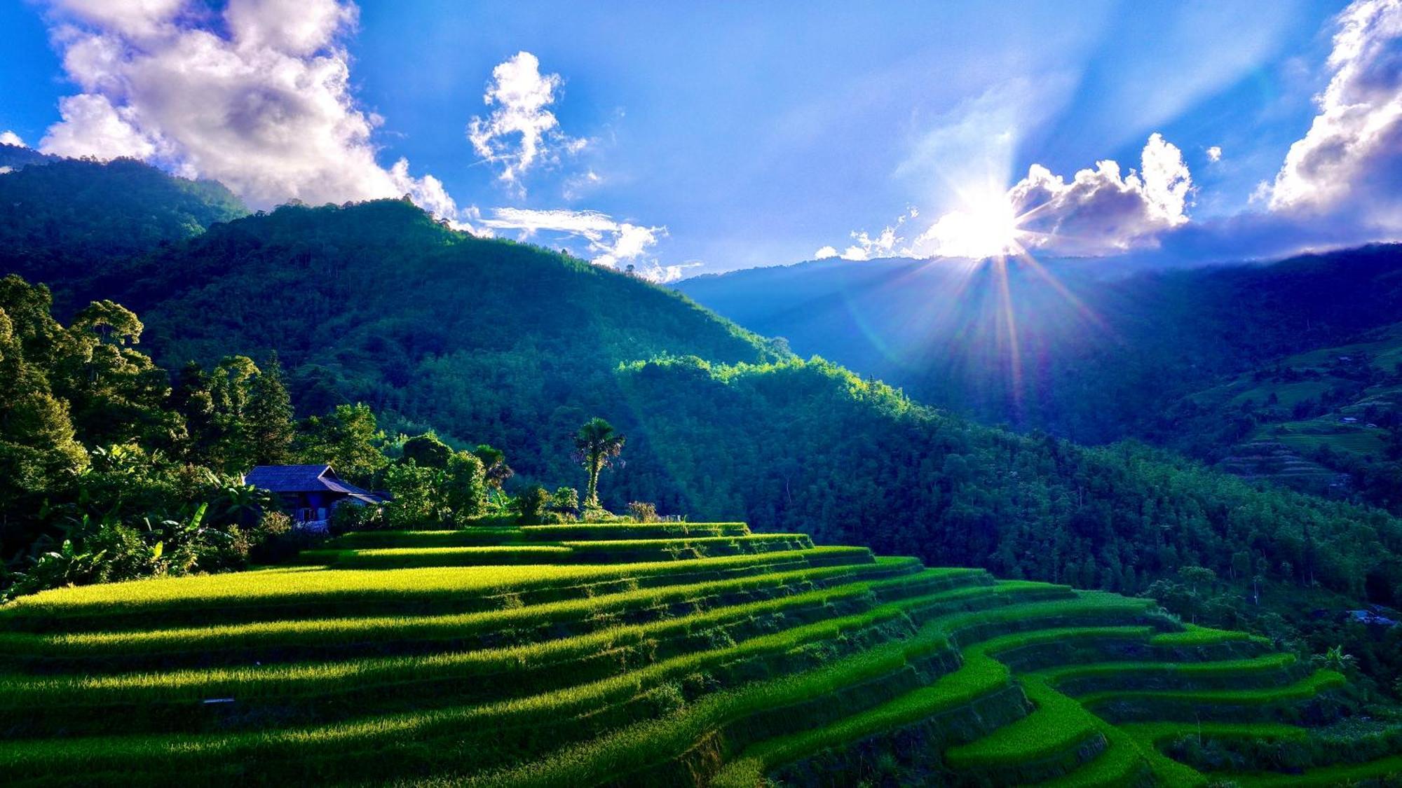 Ferienwohnung Thavill Retreat Hagiang Ha Giang Exterior foto