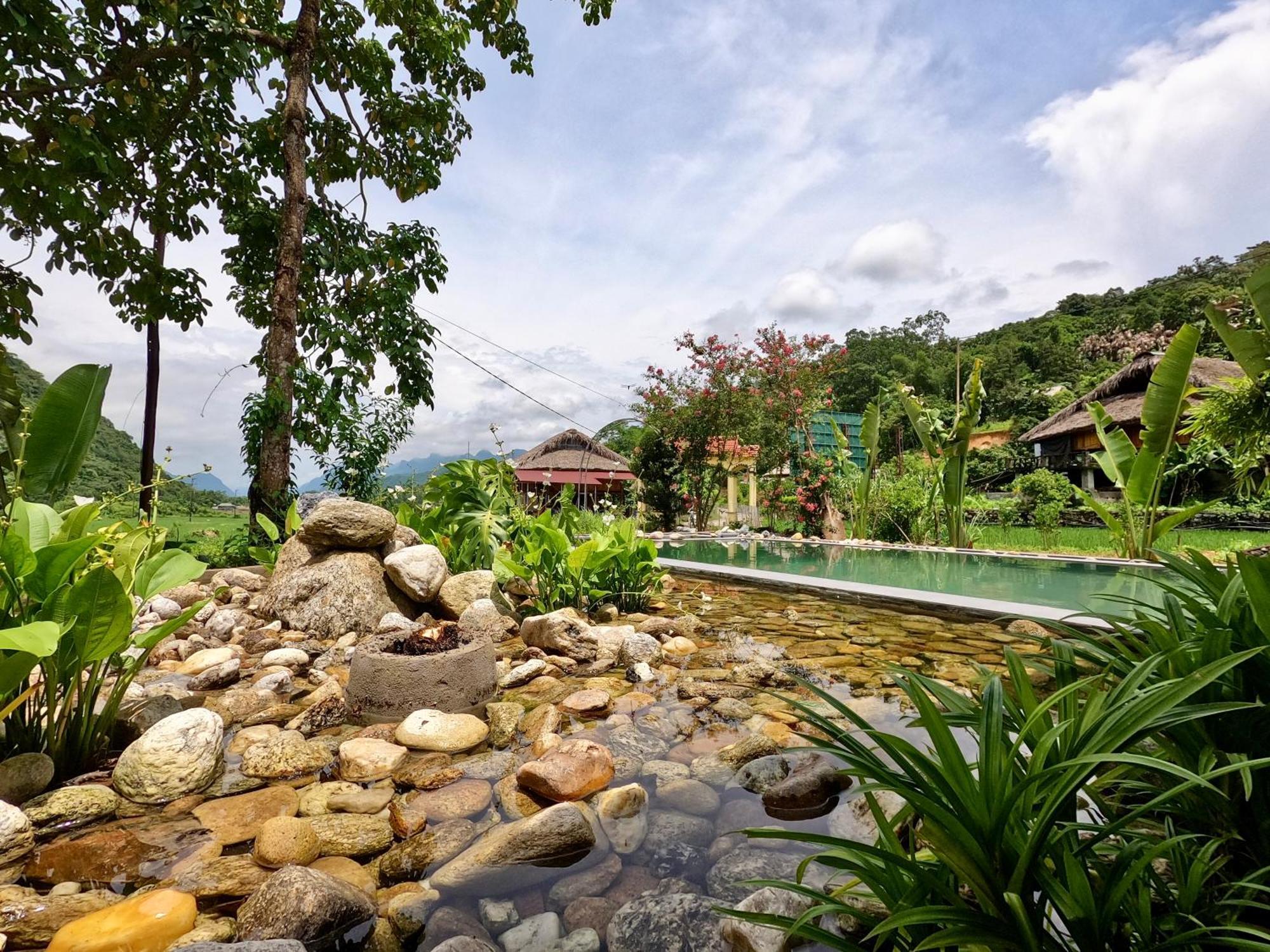 Ferienwohnung Thavill Retreat Hagiang Ha Giang Exterior foto