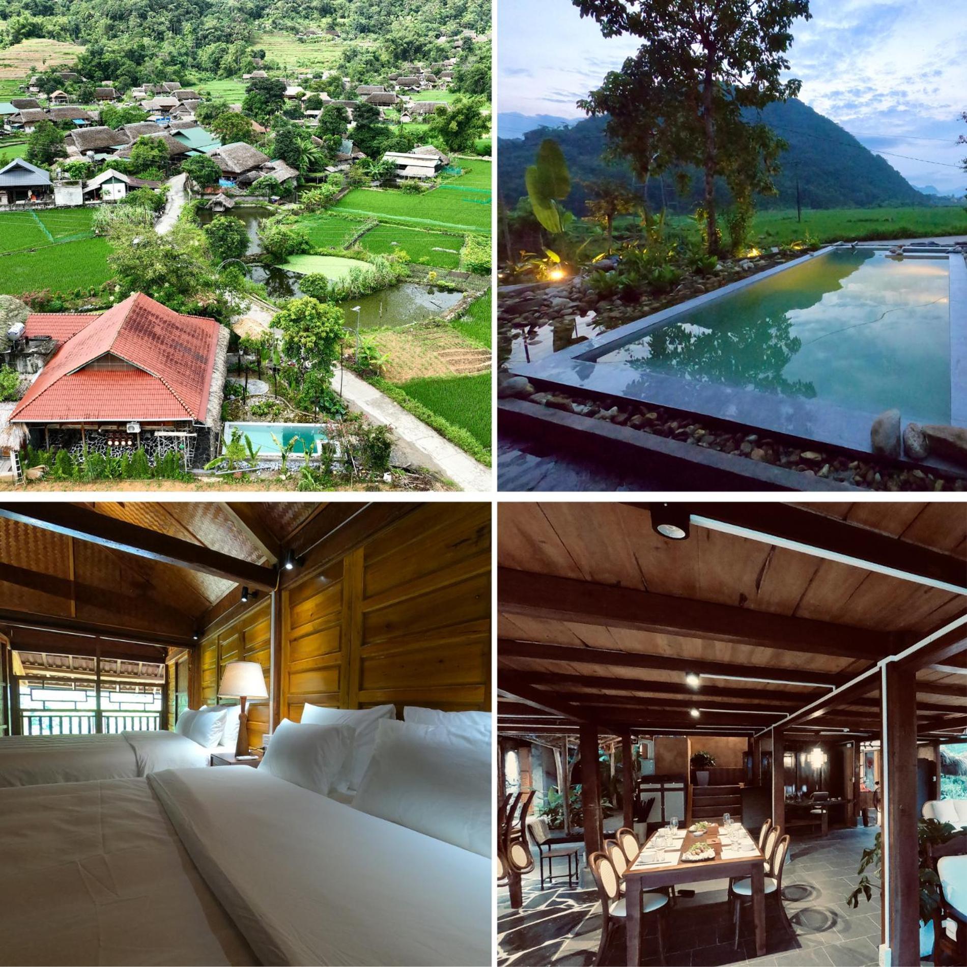 Ferienwohnung Thavill Retreat Hagiang Ha Giang Exterior foto